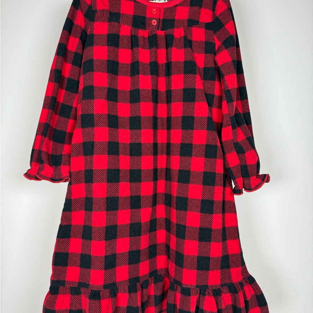 Carter's Red and Black Buffalo Plaid Nightgown